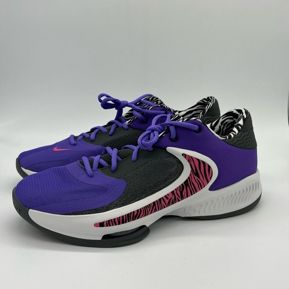 Nike Giannis Zoom Freak 4 Lightning Purple DO9680 500 Men’s Size 13 - Picture 6 of 9